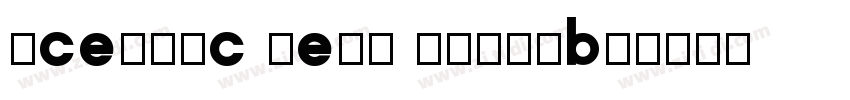 Oceanic Text Extrabo字体转换